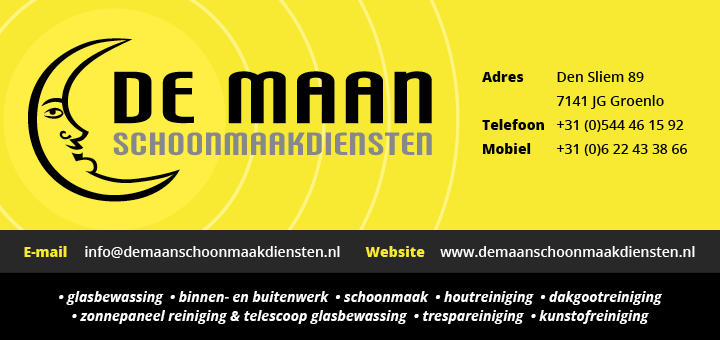 logo van De Maan Schoonmaakdiensten